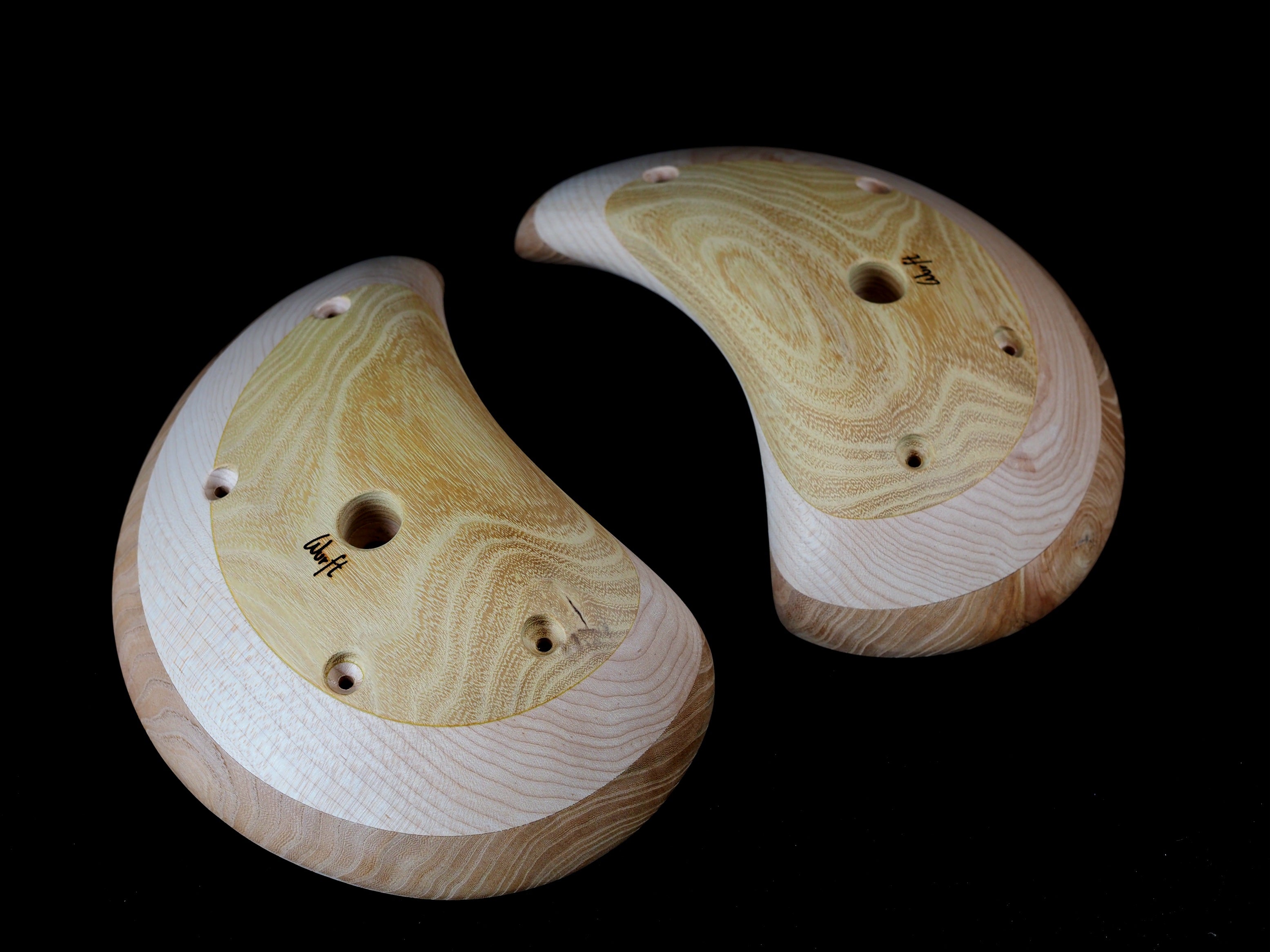 One Pair of Large Premium Jugs – Wurft Climbing Holds